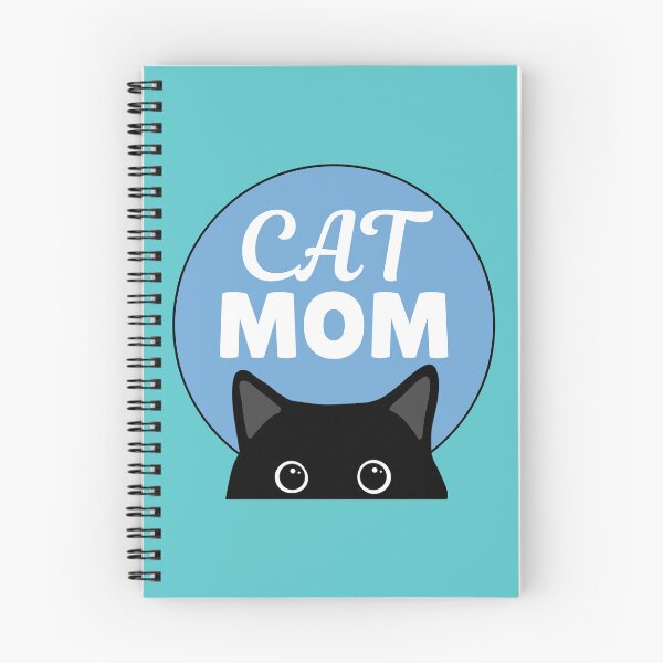 Item preview, Cat Mom Blue White Text designed and sold by kitty-kingdom.
