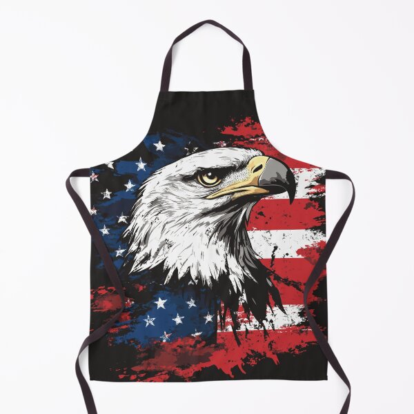Item preview, American Flag with Bald Eagle designed and sold by harmonicllc.