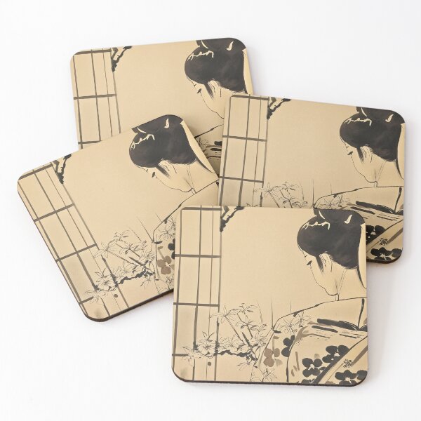 Item preview, Tranquil Beauty: Kimono in the Garden designed and sold by ZenaDesign.