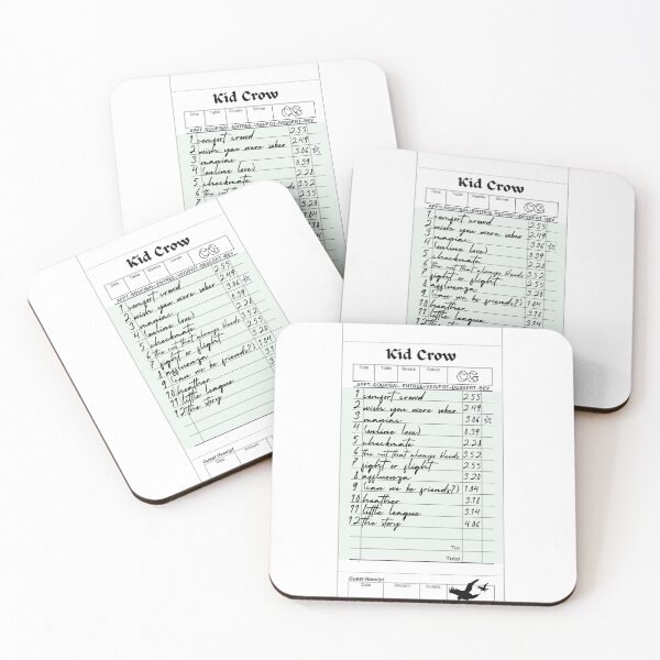 Item preview, Kid Crow - Album Receipt  designed and sold by designedbybouts.