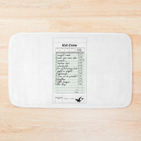 Item preview, Kid Crow - Album Receipt  designed and sold by designedbybouts.