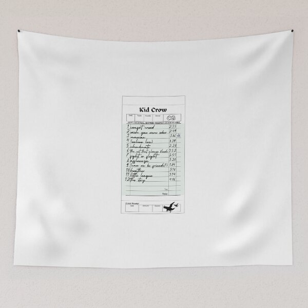 Item preview, Kid Crow - Album Receipt  designed and sold by designedbybouts.