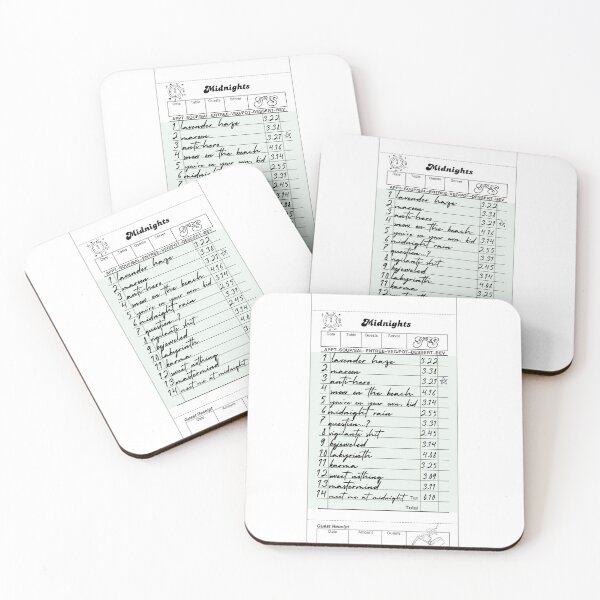 Item preview, Midnights - Album Receipt  designed and sold by designedbybouts.