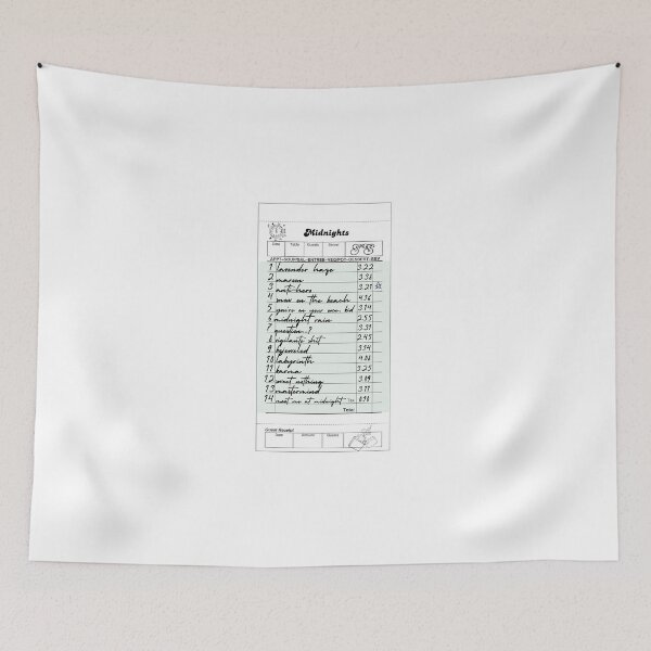 Item preview, Midnights - Album Receipt  designed and sold by designedbybouts.