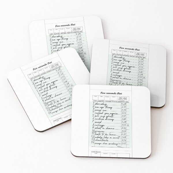 Item preview, five seconds flat - Album Receipt  designed and sold by designedbybouts.