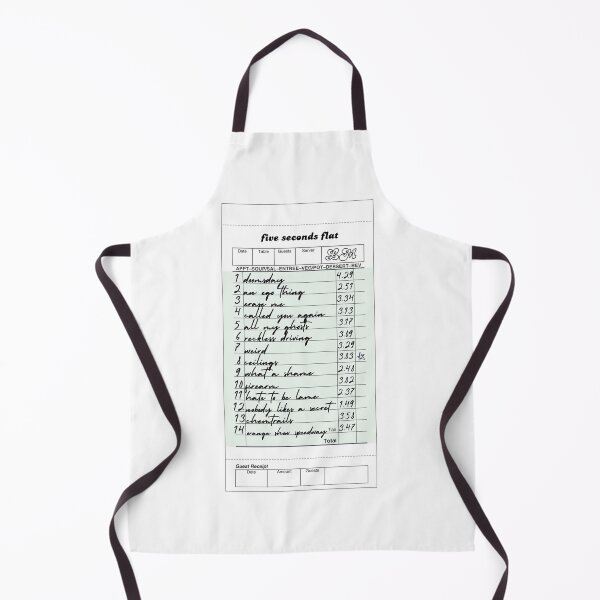Item preview, five seconds flat - Album Receipt designed and sold by designedbybouts.