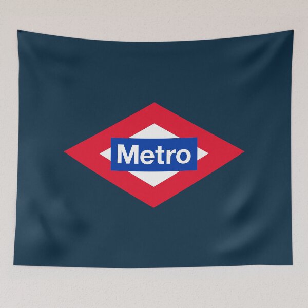 Item preview, Madrid Metro Logo designed and sold by FutureTraveller.