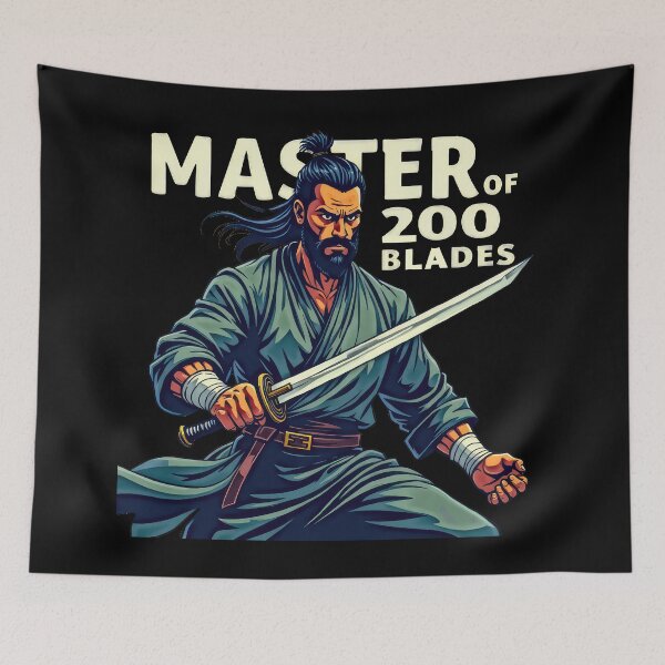 Item preview, Samurai Holding a Sharp Sword designed and sold by artwaves.