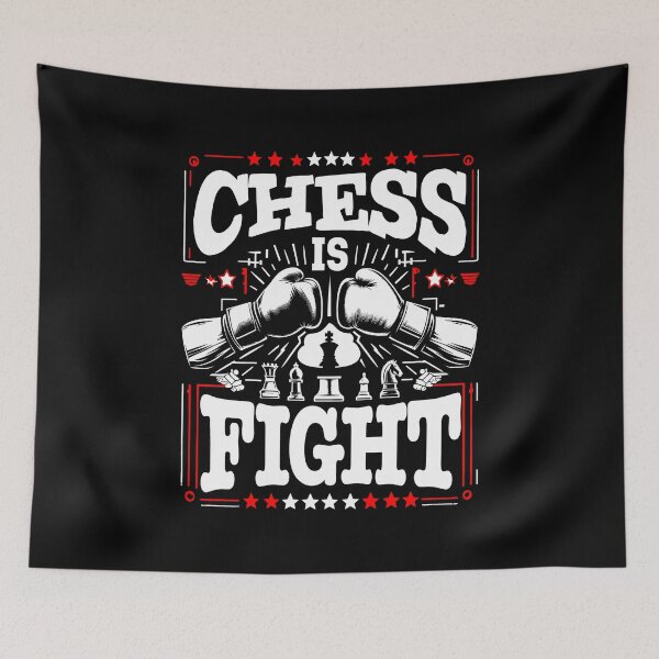 Item preview, Chess is Fight — Bold Chess Strategy Design designed and sold by chesstopia.