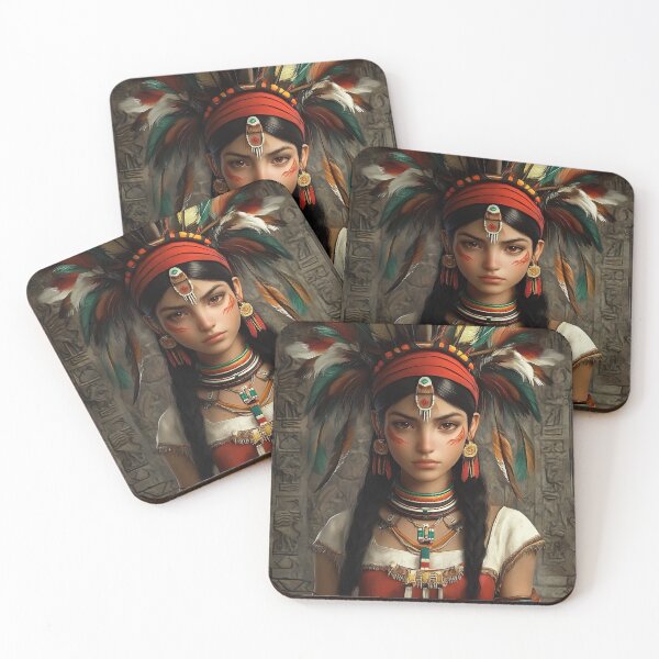 Item preview, "Grace and Tradition: A Young Maya Girl in Her Cultural Attire" designed and sold by Booshop2324.