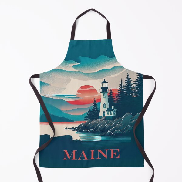 Item preview, Contemporary Maine Lighthouse designed and sold by Blue Horse Photo Magic.