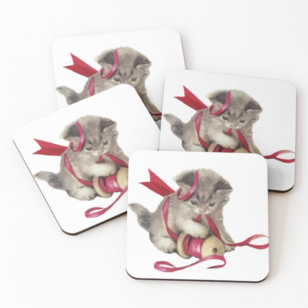 Item preview, Coquette Vintage Cat  designed and sold by Pixiedrop.