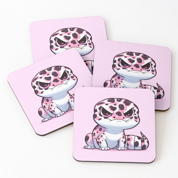 Item preview, Grumpy Leopard Gecko designed and sold by Anna Halasek.