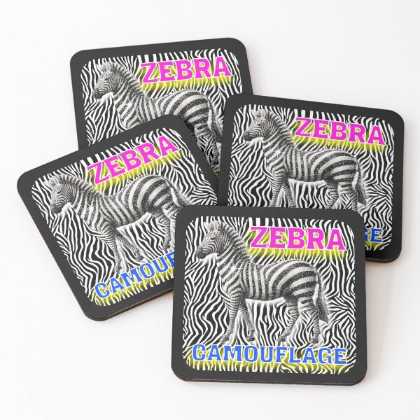 Item preview, Sparkling Zebra Camouflage Design designed and sold by SportyAndArtful.