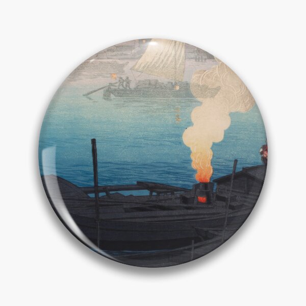 Item preview,  Ito, Takashi Odai Ferry, Tokyo  Kawase Hasui    designed and sold by TeeARTHY.