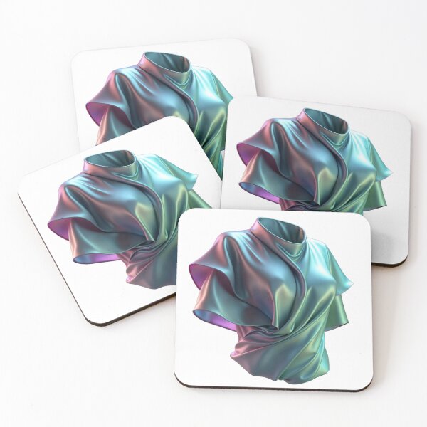 Item preview, woman's glossy vibrant shirt element  designed and sold by Creative88Art.