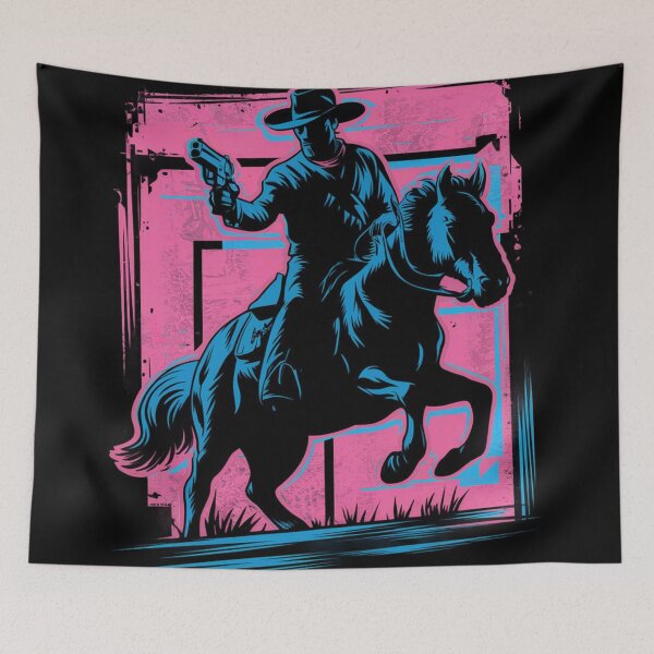 Item preview, Retro cowboy designed and sold by JMMR.