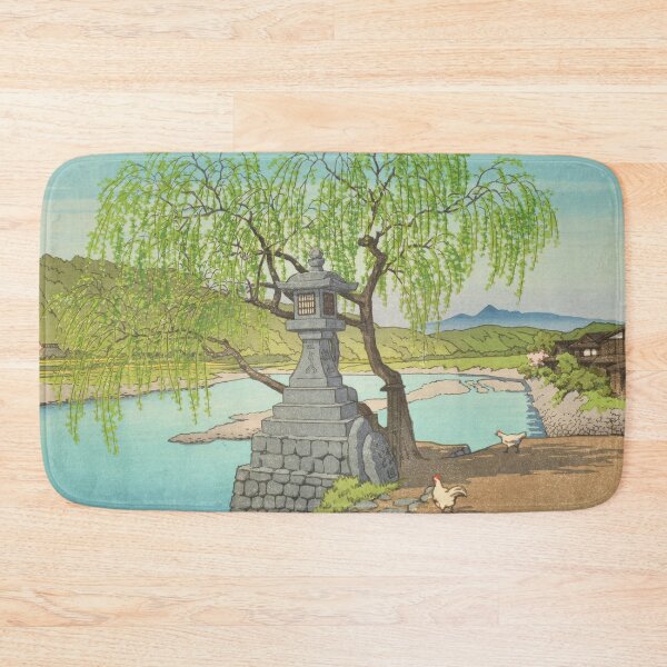 Item preview, Hasui   Yanagi Ferry at Yoshino River Kawase Hasui    designed and sold by TeeARTHY.