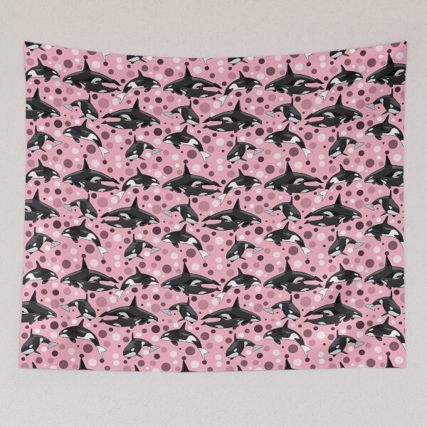 Item preview, Orca pink designed and sold by PawsoMania.