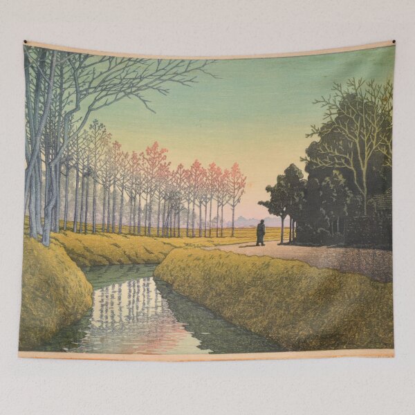 Item preview,  Hasui Tamiya Village, Saitama  Kawase Hasui    designed and sold by TeeARTHY.