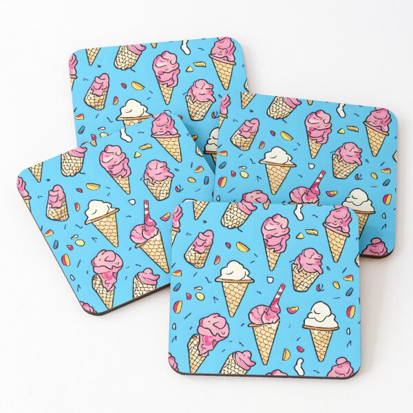 Item preview, Lots Of Ice Cream Cones! -Seamless pattern designed and sold by Chubuter.