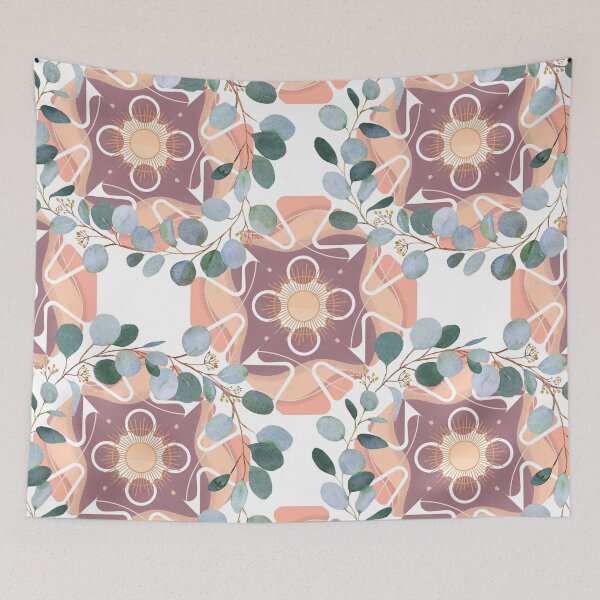 Item preview, Desert Flowers White designed and sold by louderyay.