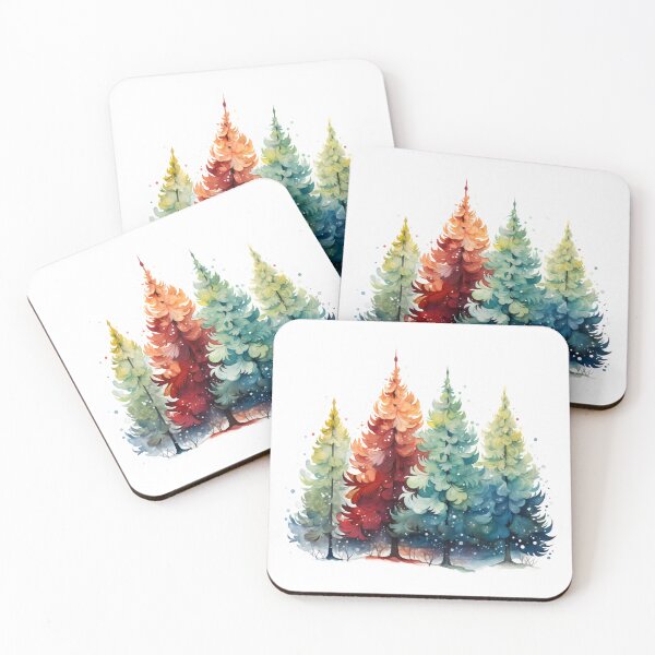 Item preview, Colorful Fall Leaf Trees designed and sold by ArtbyAiGallery.