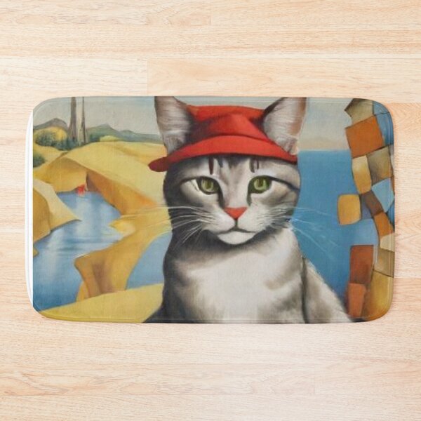 Item preview, Ocean View Cat AI gen designed and sold by Goods4SaleNow.