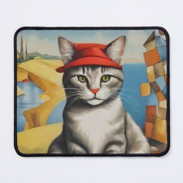 Item preview, Ocean View Cat AI gen designed and sold by Goods4SaleNow.