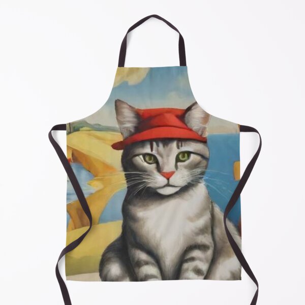 Item preview, Ocean View Cat AI gen designed and sold by Goods4SaleNow.