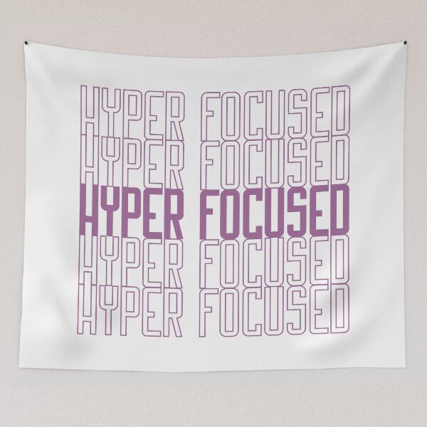 Item preview, Hyperfocused in pink designed and sold by VariousGoodies.