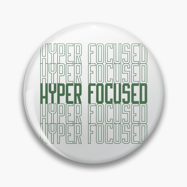 Item preview, Hyperfocused in green designed and sold by VariousGoodies.