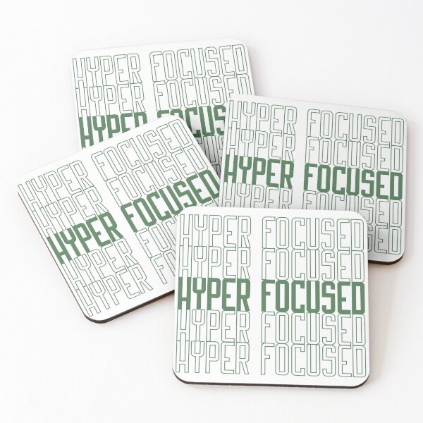 Item preview, Hyperfocused in green designed and sold by VariousGoodies.