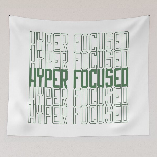 Item preview, Hyperfocused in green designed and sold by VariousGoodies.