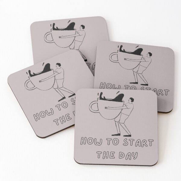 Item preview, How to start the day designed and sold by MDjabershop.