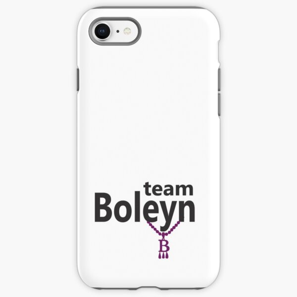 Anne Boleyn 'Team Boleyn' slogan with B necklace iPhone Tough Case