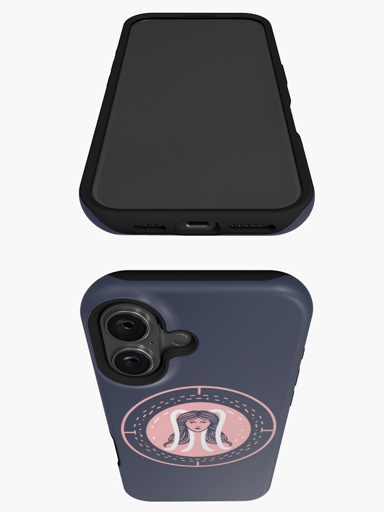 Thumbnail 3 of 4, iPhone Case, Aries Phone Case Horoscope astrology signs iPhone Case and Samsung designed and sold by Phontopia.