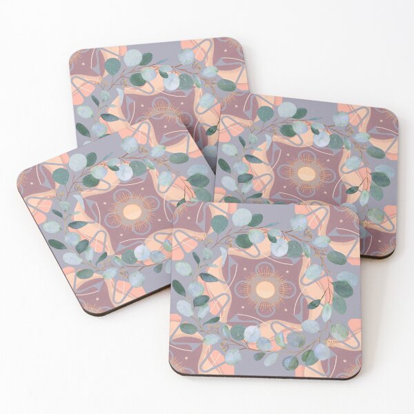 Item preview, Desert Flowers Cool Grey designed and sold by louderyay.
