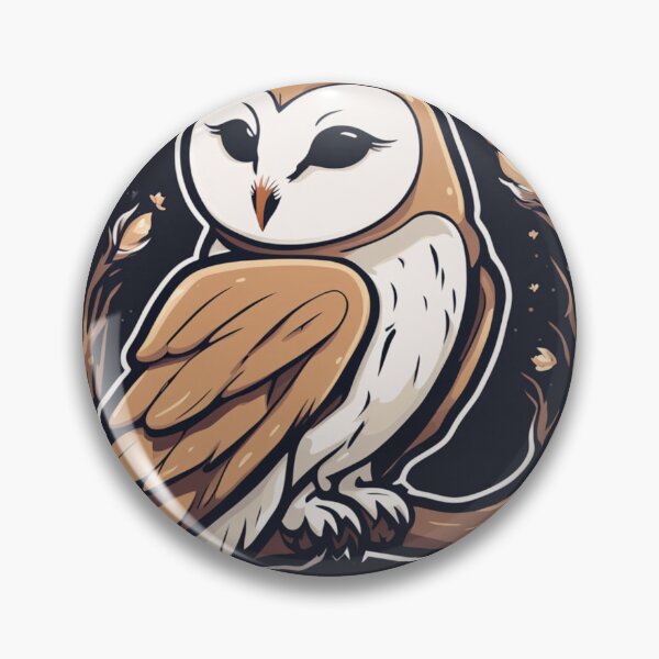 Item preview, Pretty Barn Owl  designed and sold by FamiliarPufferfish.