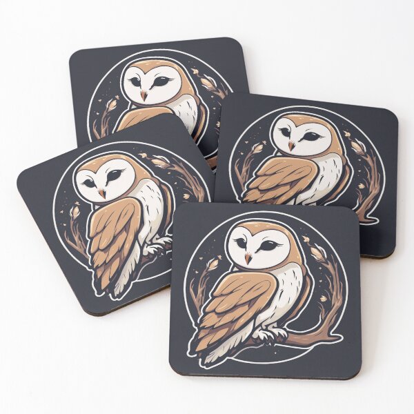 Item preview, Pretty Barn Owl  designed and sold by FamiliarPufferfish.
