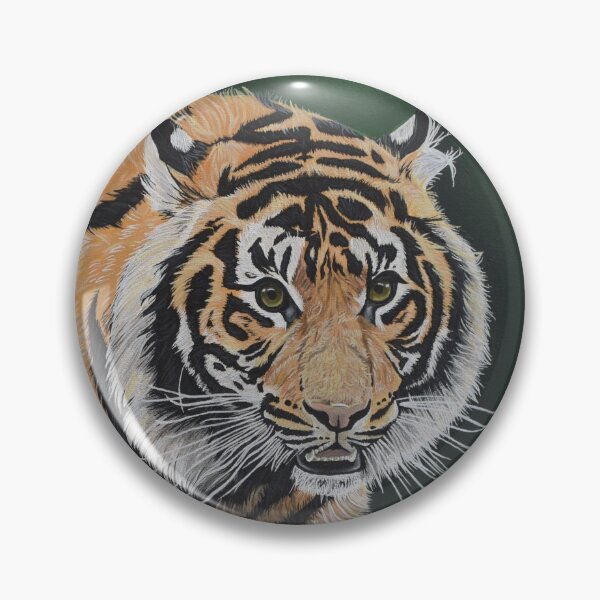 Item preview, Sumatran Tiger acrylic painting designed and sold by CreativelySophG.