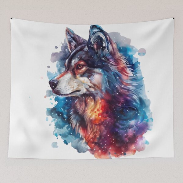 Item preview, Watercolor Celestial Wolf  designed and sold by KSimpson838.