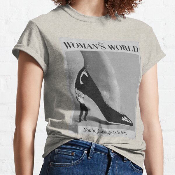 Item preview, It's a Woman's World - Vintage Empowerment Poster designed and sold by Adronia.