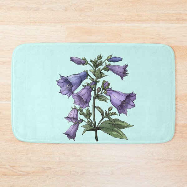 Item preview, Blue Bellflower Botanical Illustration designed and sold by Artcurrents.