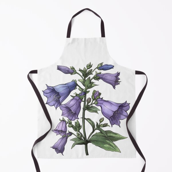 Item preview, Blue Bellflower Botanical Illustration designed and sold by Artcurrents.