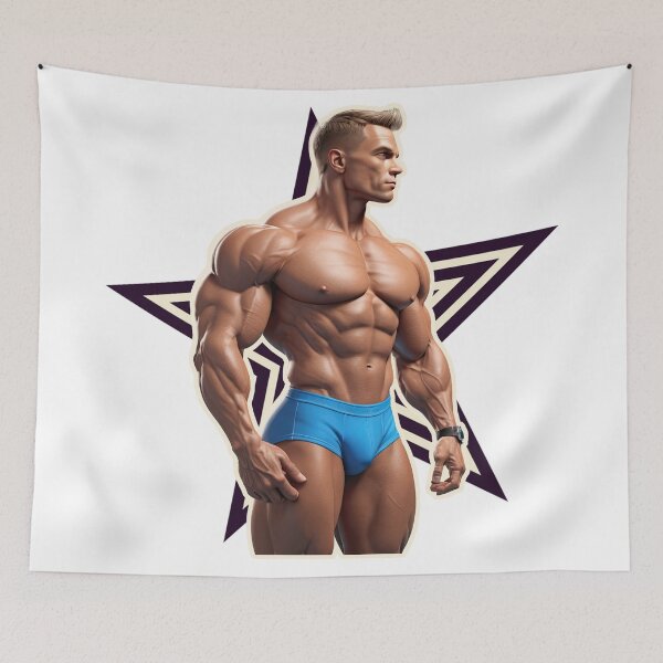 Item preview, New Series: Bodybuilder Sticker #25 designed and sold by ForeverPrintsOK.