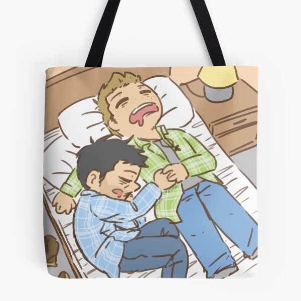 Item preview, Lumberjack boyfriends napping designed and sold by Melle-OtterWise.