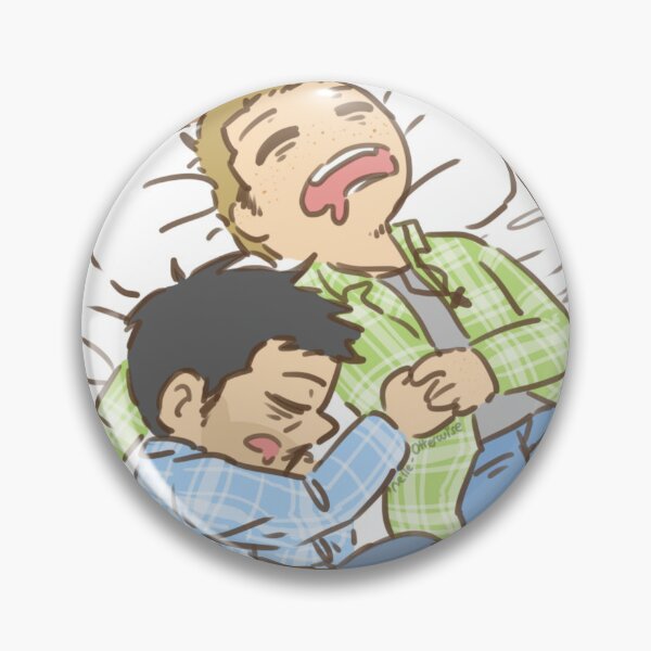 Item preview, Lumberjack boyfriends napping designed and sold by Melle-OtterWise.