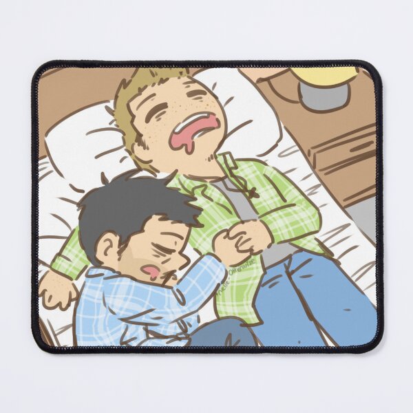 Item preview, Lumberjack boyfriends napping designed and sold by Melle-OtterWise.
