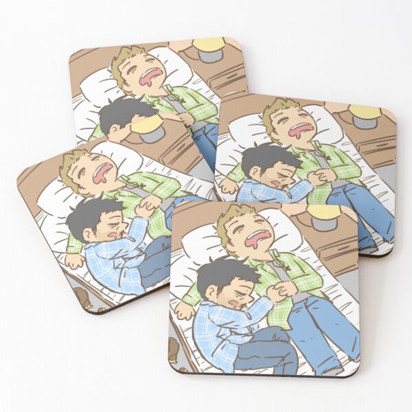 Item preview, Lumberjack boyfriends napping designed and sold by Melle-OtterWise.